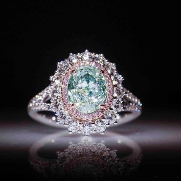 Green Zircon Ring
