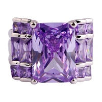 Zircon Silver Ring