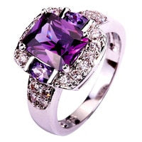Zircon Silver Ring