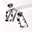 Geometric Acrylic Drop Earrings