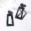 Geometric Acrylic Drop Earrings