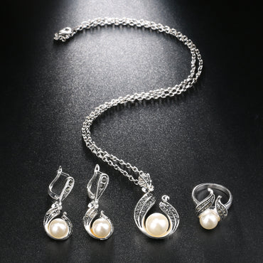 3Pcs Pearl Jewelry Sets