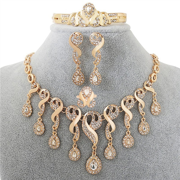 Tassel African Beads Jewelry Sets