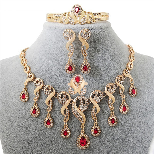 Tassel African Beads Jewelry Sets