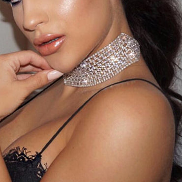 Rhinestone Choker