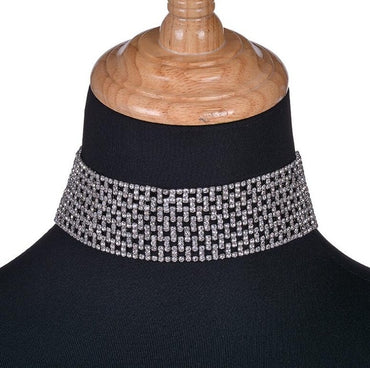 Rhinestone Choker