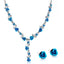Metal Rose Jewelry Sets