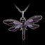 Crystal Dragonfly necklace