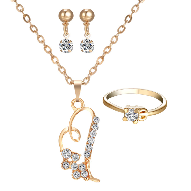 Romantic Heart Jewelry Set