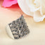 Bright Black Crystal Jewelry Sets