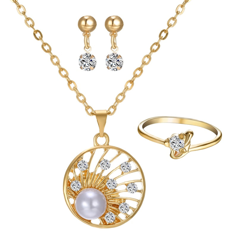 gold Jewelry Set