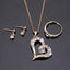 Romantic Heart Jewelry Set