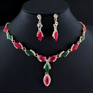 Necklace Earrings Jewelry Sets