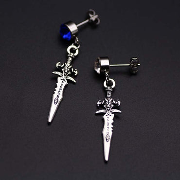Spike stainless steel earring