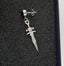 Spike stainless steel earring