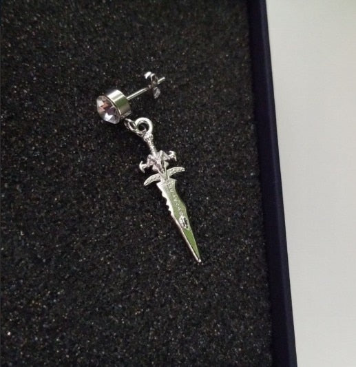 Spike stainless steel earring